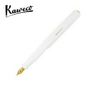 預購商品 德國 KAWECO CLASSIC Sport 系列鋼筆 0.7mm 白色 F尖4250278600082 /支