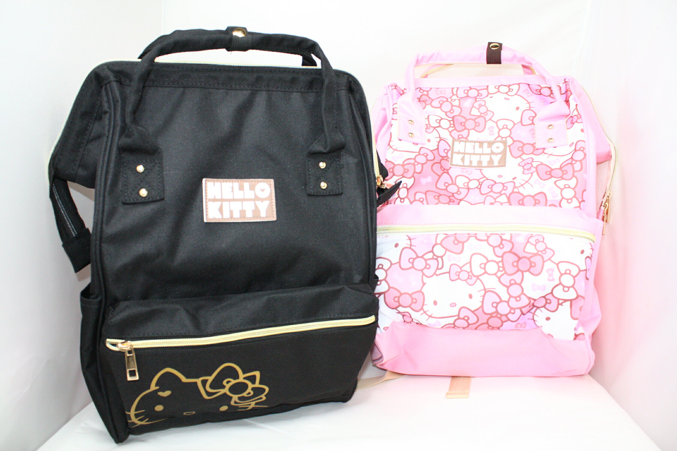 大賀屋 Hello kitty 後揹包 魚口包 收納包 旅行包 凱蒂貓 KT 三麗鷗 正版授權 T00120072-73