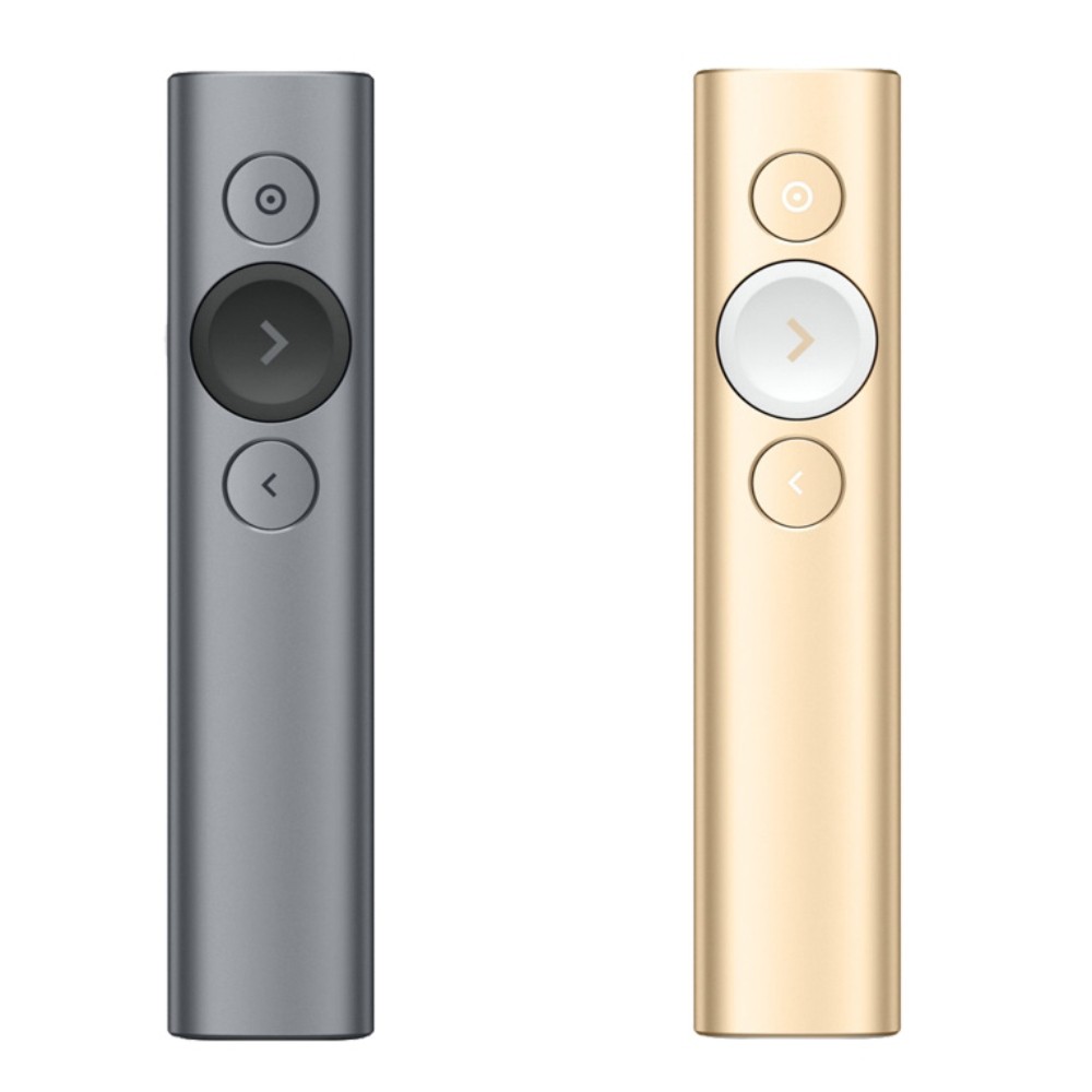 【現貨】羅技Logitech SPOTLIGHT 簡報遙控器-質感灰/香檳金