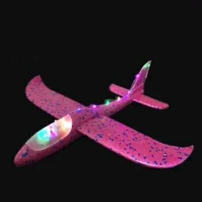 泡沫飛機手拋網紅迴旋模型航模滑翔機紙飛機飛盤男孩戶外兒童玩。