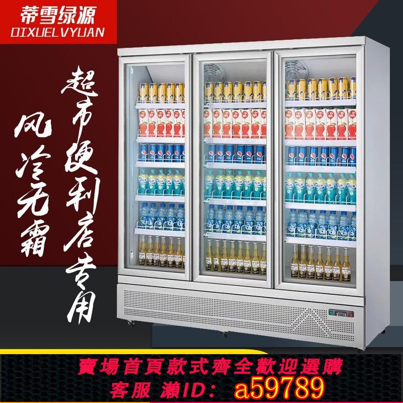 【臺灣公司 可打統編】西科啤酒飲料櫃直供電壓110V冰櫃水果立式冷藏展示櫃冰櫃超市