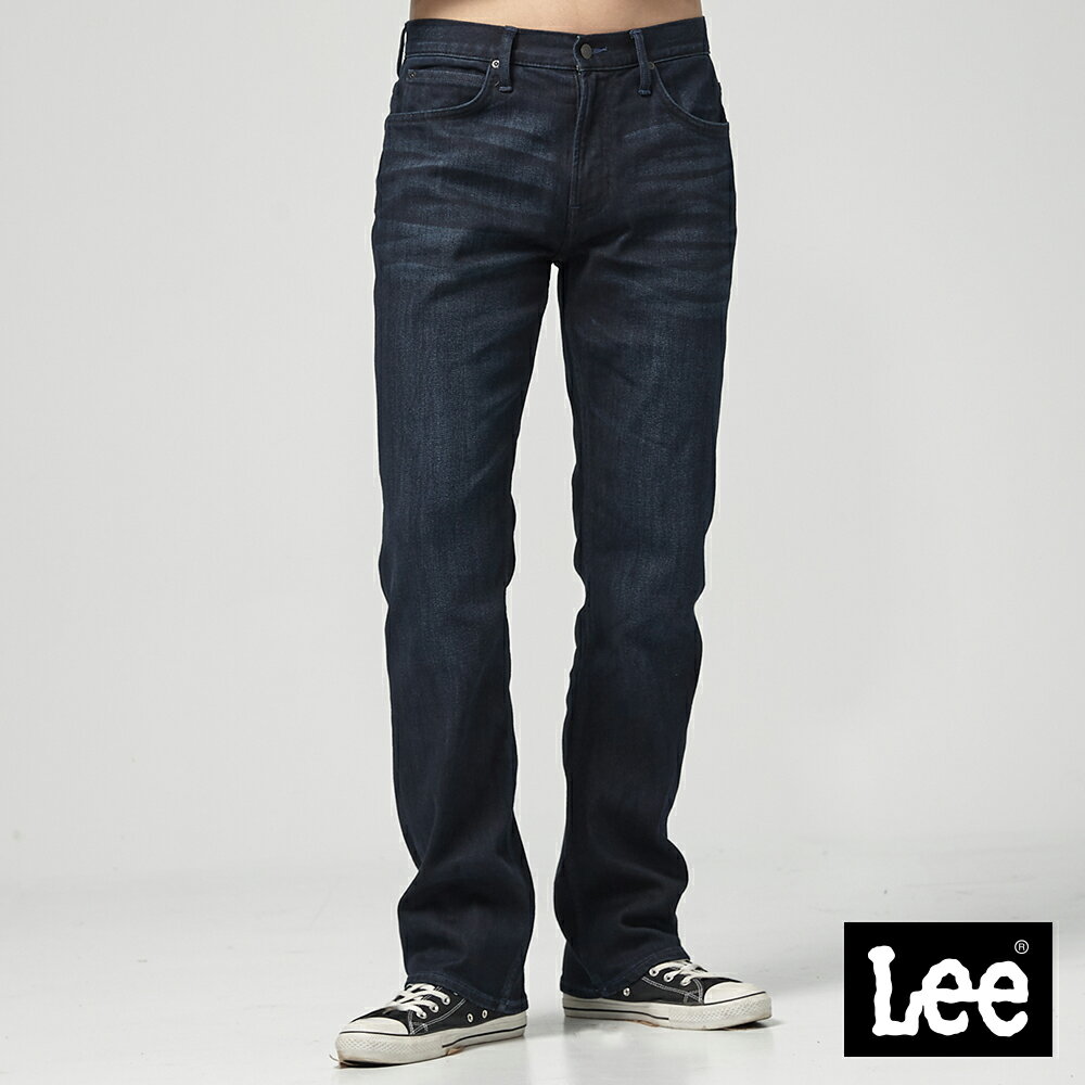 Lee 中腰舒適直筒牛仔褲