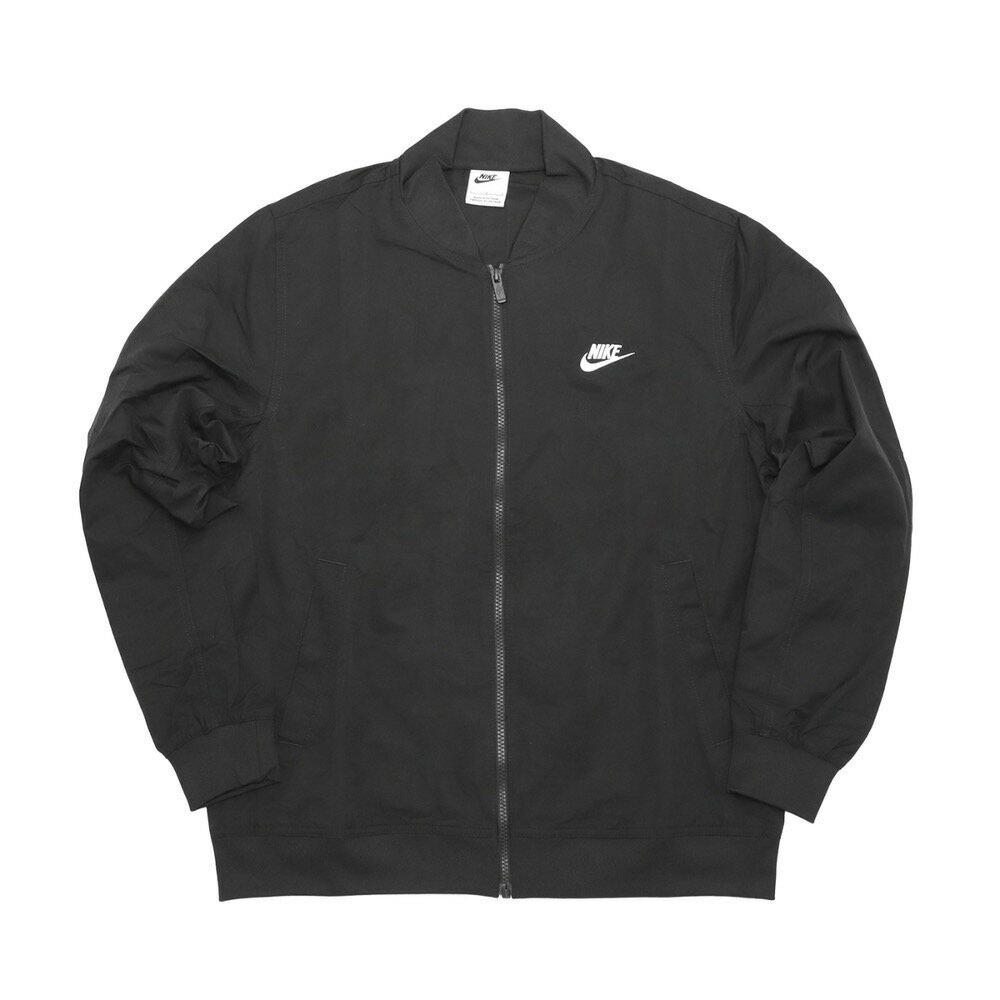 帝安諾 實體店面 Nike NSW 黑色 電繡 logo 薄款 男 飛行外套 外搭外套 騎車必備 DM6822-010