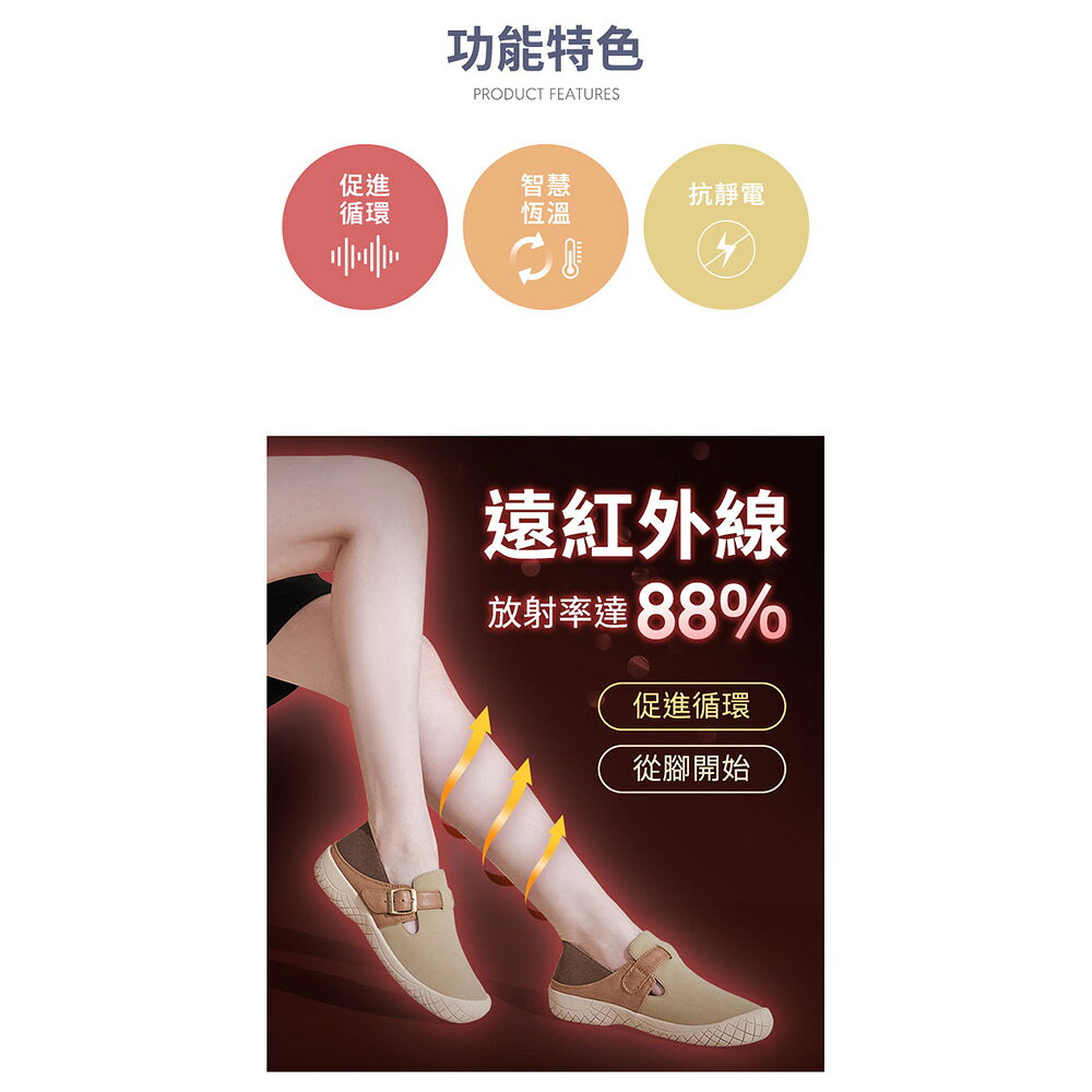 (現貨) BONJOUR☆遠紅外線循環！3D步態平衡健康機能鞋【B0557】 3