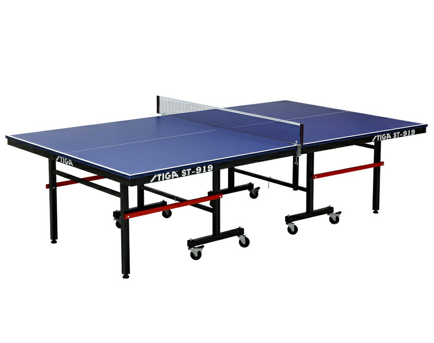 瑞典第一品牌 STIGA ST-919桌球桌/ 桌球檯/乒乓球桌 19mm /ST919附網架、桌拍及桌球(部分縣市須加運費，運費為貨到付款）