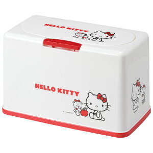 asdfkitty*KITTY白色泰迪熊抗菌口罩收納盒-約可收納50個紙口罩-日本正版商品