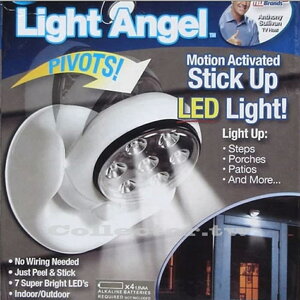 蒐藏家-最新款Light angel 360度自動感應燈 7LED燈 LED感應燈