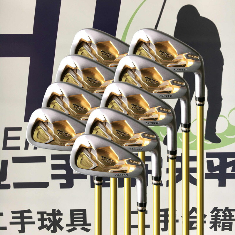 二手高爾夫球桿 S-05三星鐵桿組男士初中級碳素桿進口正品