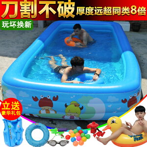 兒童充氣游泳池家用成人超大號小孩室內家庭圍欄嬰幼戶外洗澡水池