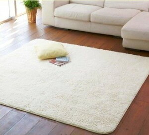 外銷日本等級 160*230 CM 高級純色 防滑超柔 絲毛地毯 (客製訂作款)
