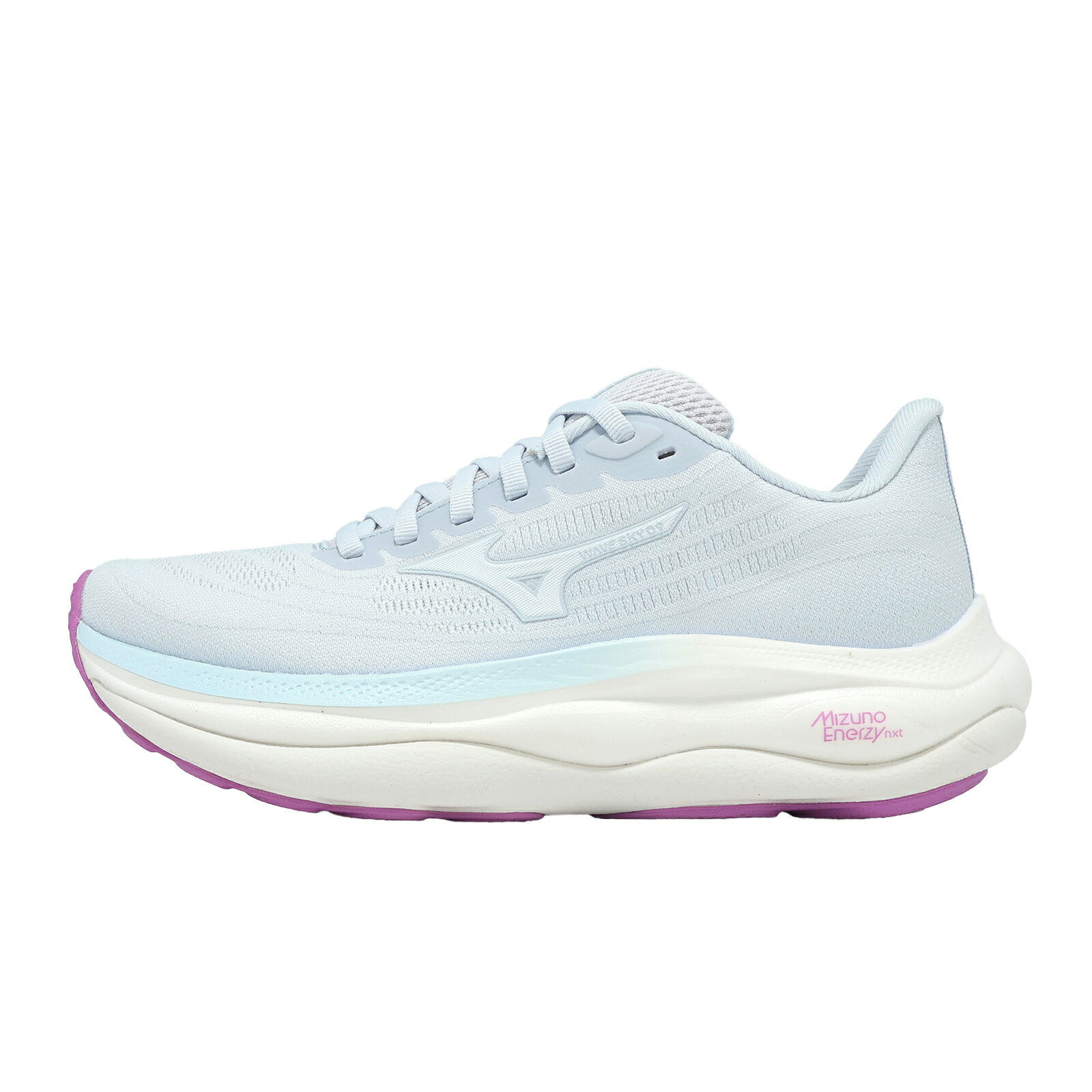 Mizuno 美津濃 慢跑鞋 Wave Sky 9 女鞋 藍 緩震 運動鞋 J1GD2502-73