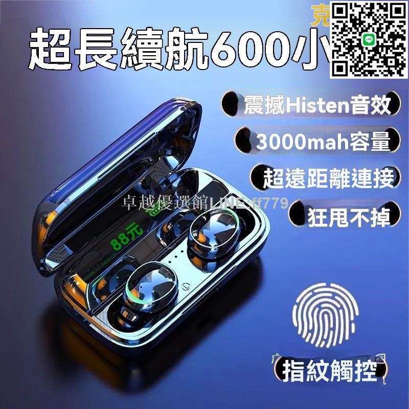 【卓越優選館】耳機 耳麥 指紋耳機 藍牙耳機 無線耳機 耳塞式耳機 入耳式耳機 無線藍牙耳機 高音質耳機 運動耳機