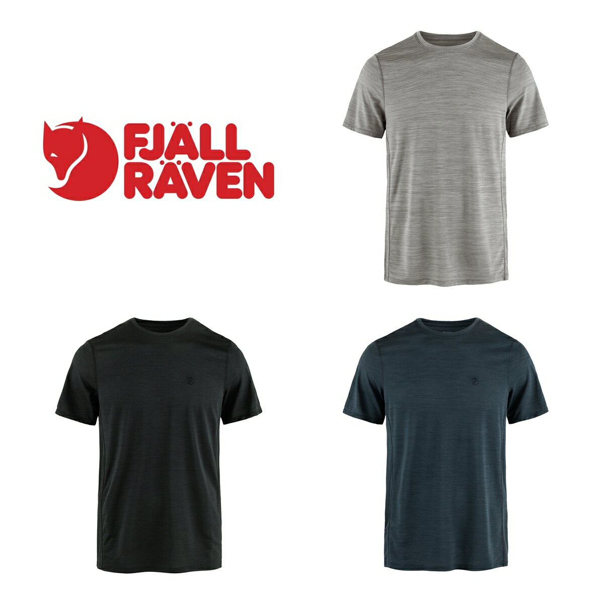 Fjallraven 北極狐 12600257- Abisko Lite SS 男款 短袖 上衣 T恤