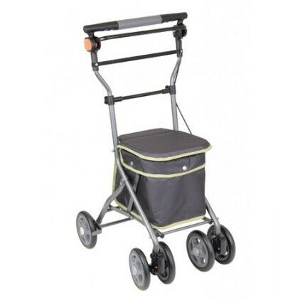 日本幸和TacaoF中型重量款購物步行車R190(黑)帶輪型助步車/步行輔助車/散步車/助行椅