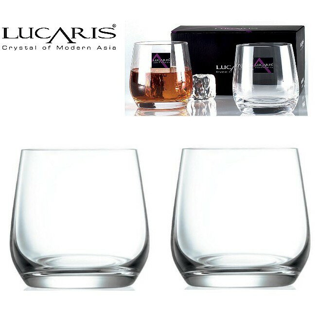 Lucaris 香港系列威士忌杯 370ml 2入禮盒組 金益合玻璃器皿