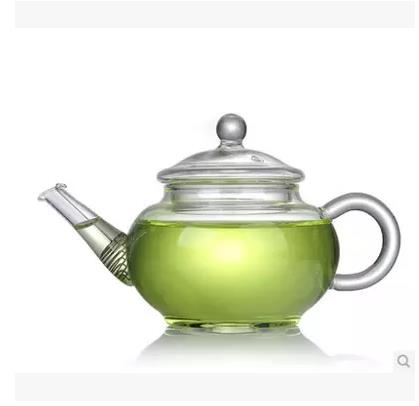 耐熱玻璃茶具玻璃茶壺掛簧花茶壺迷你六人壺帶過濾小容量