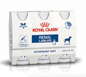 Royal 皇家-ICU營養液-犬腎臟配方200ml/瓶，3瓶/組 腎臟病營養液