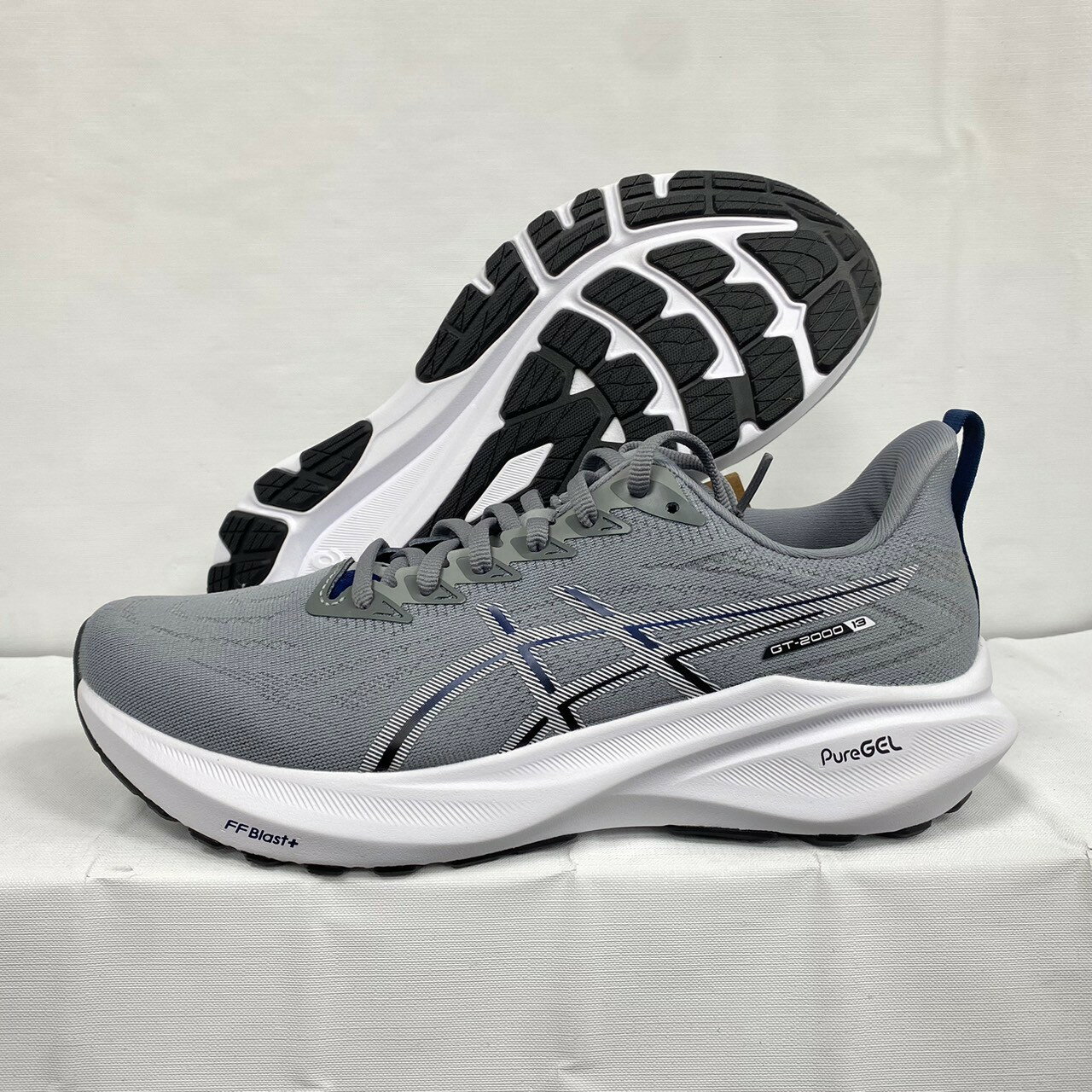 Asics 亞瑟士 男慢跑鞋 GT-2000 13 2E寬楦 支撐型 回彈 緩震 灰 1011B862-021 大自在