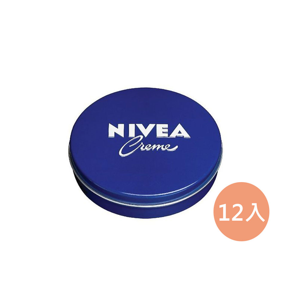 NIVEA 妮維雅霜150ml-12入(小藍罐)【居家生活便利購】