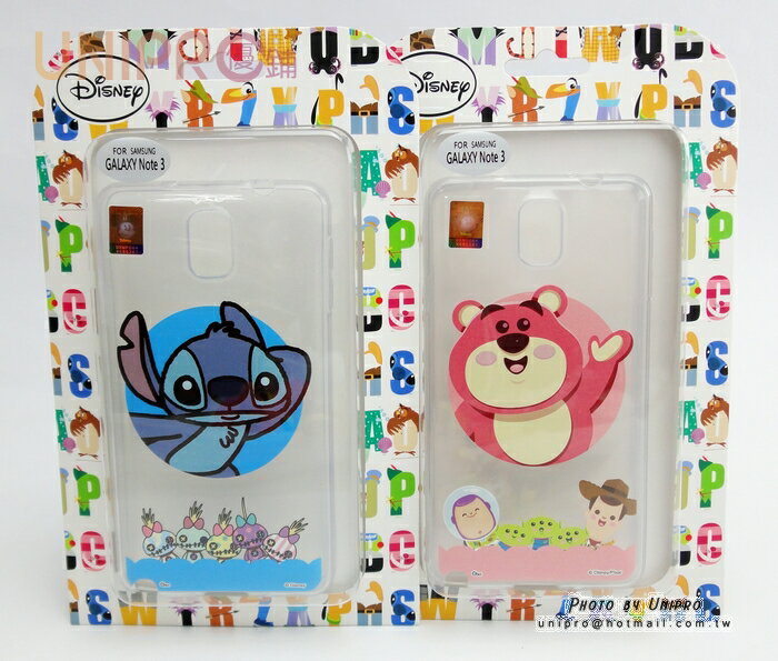 【UNIPRO】三星 NOTE3 N900 TPU 迪士尼 熊抱哥 史迪奇 Q版 透明 手機殼 保護套 正版授權