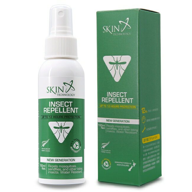 紐西蘭25%派卡瑞丁 瑞斌12H長效防蚊液100ml 2