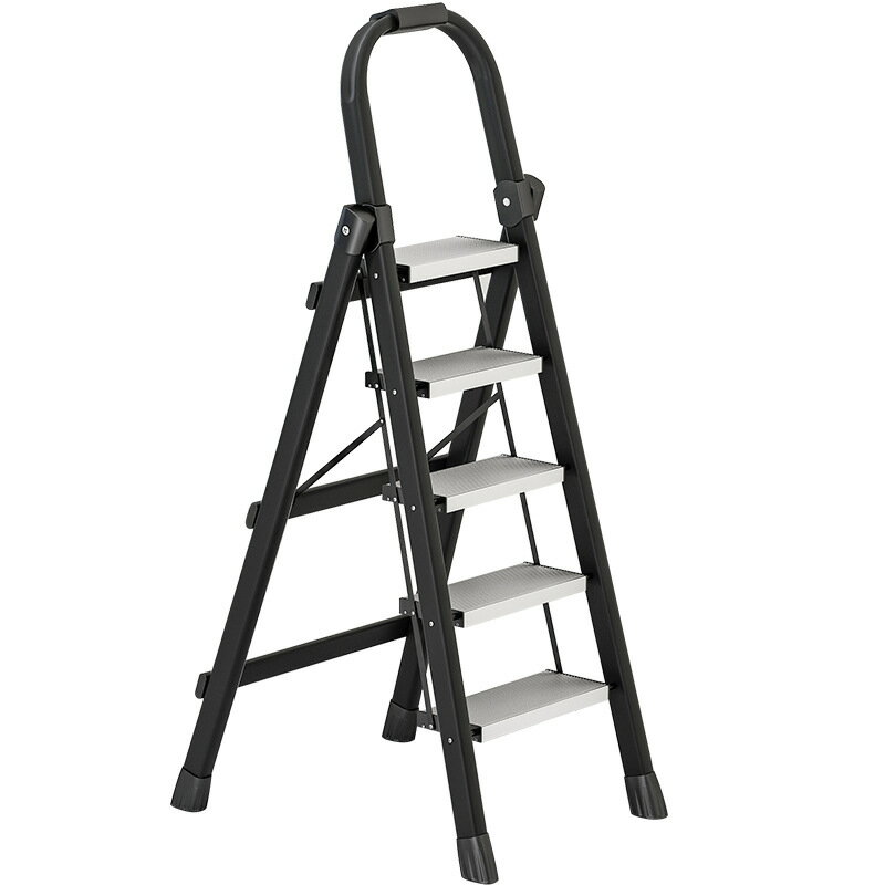 優樂悅~梯子家用折疊室內多功能人字步梯安全加厚伸縮便捷鋁合金踏板樓梯