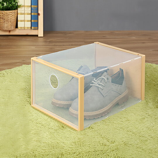 Keyway聯府 特大幸福KD鞋盒 / 收納鞋盒 透明鞋盒 超大容量 增加收納空間 P50140 【139百貨】