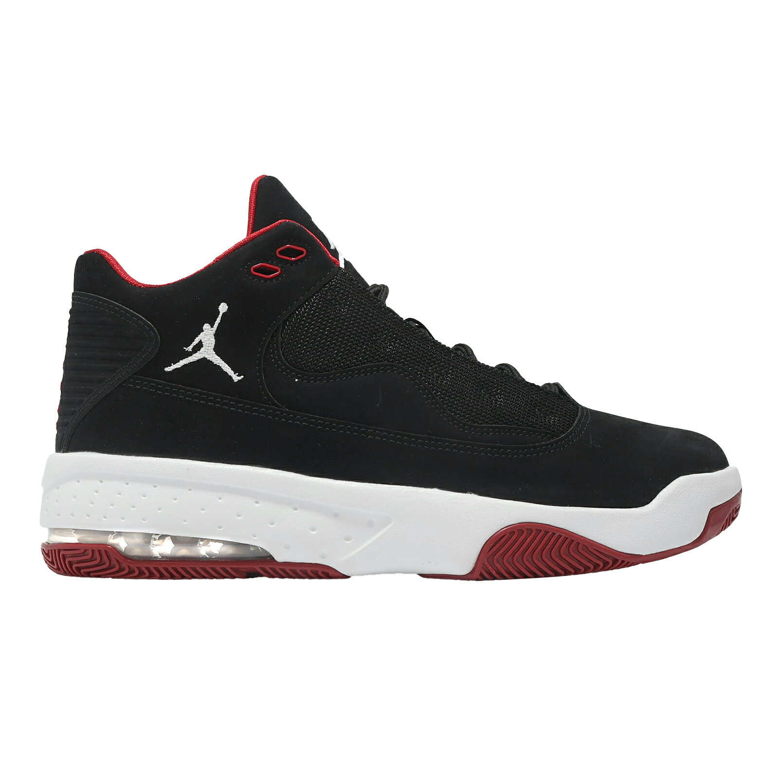 Nike 籃球鞋 Jordan Max Aura 2 男鞋 黑 紅 喬丹 氣墊 緩震 運動鞋 CK6636-016 4
