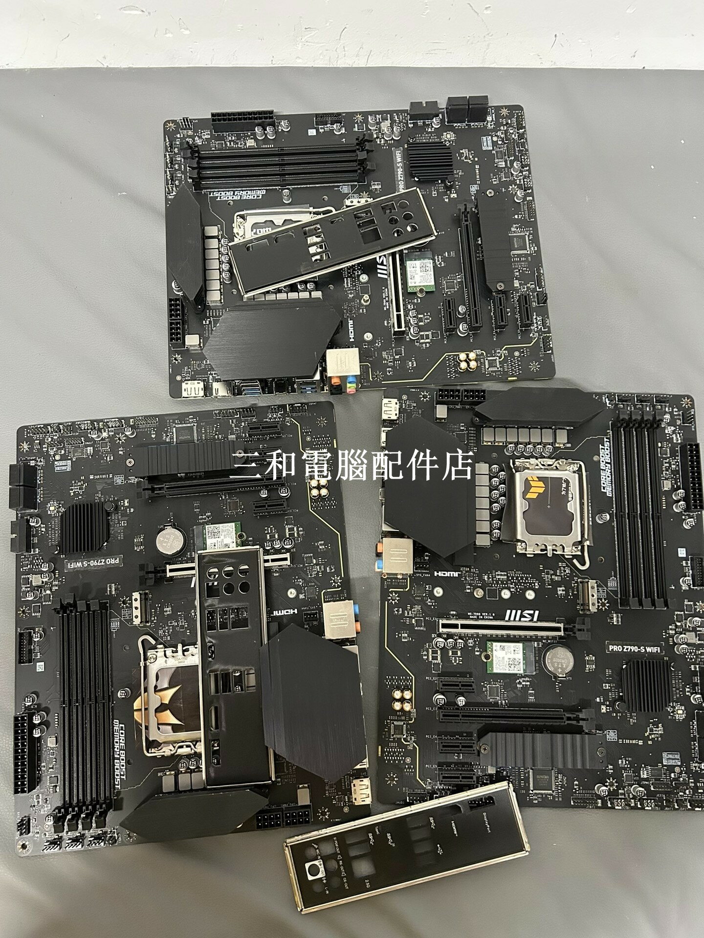 微星 z790 S D5 大主機板 ATX 支援 12 14 代 CPU 實拍 圖片 HDMI 介面