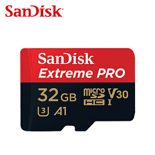 【滿額現折$330 最高3000點回饋】  【SanDisk】Extreme Pro TF-R100 SDHC 32G 記憶卡【三井3C】
