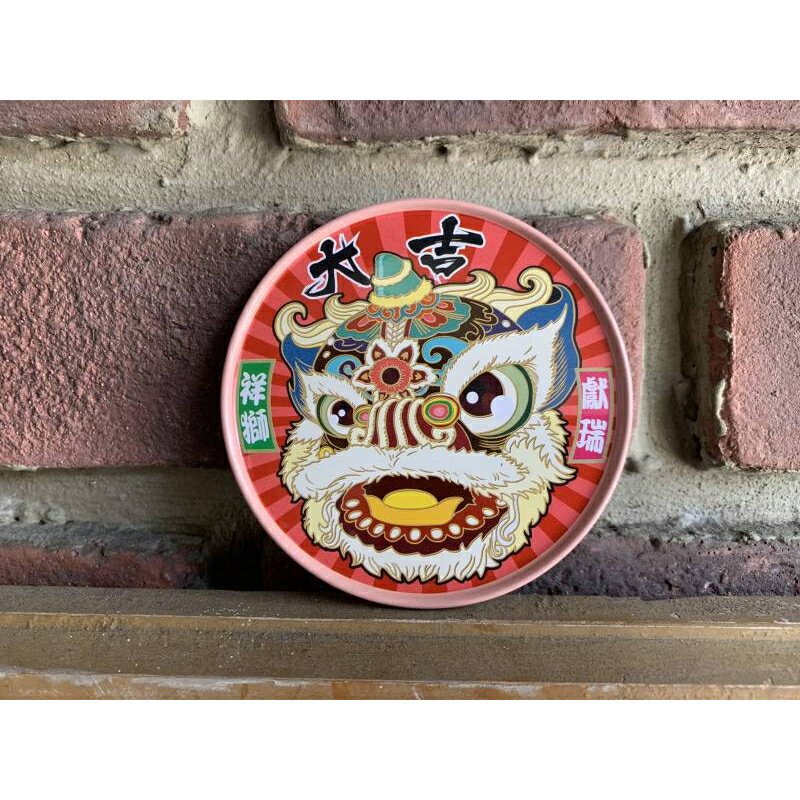 圓形磁鐵杯墊 冰箱貼 台灣紀念品 台灣特色 台灣景點 台灣意象 復古台灣 木子創意 TR台灣鐵道 4