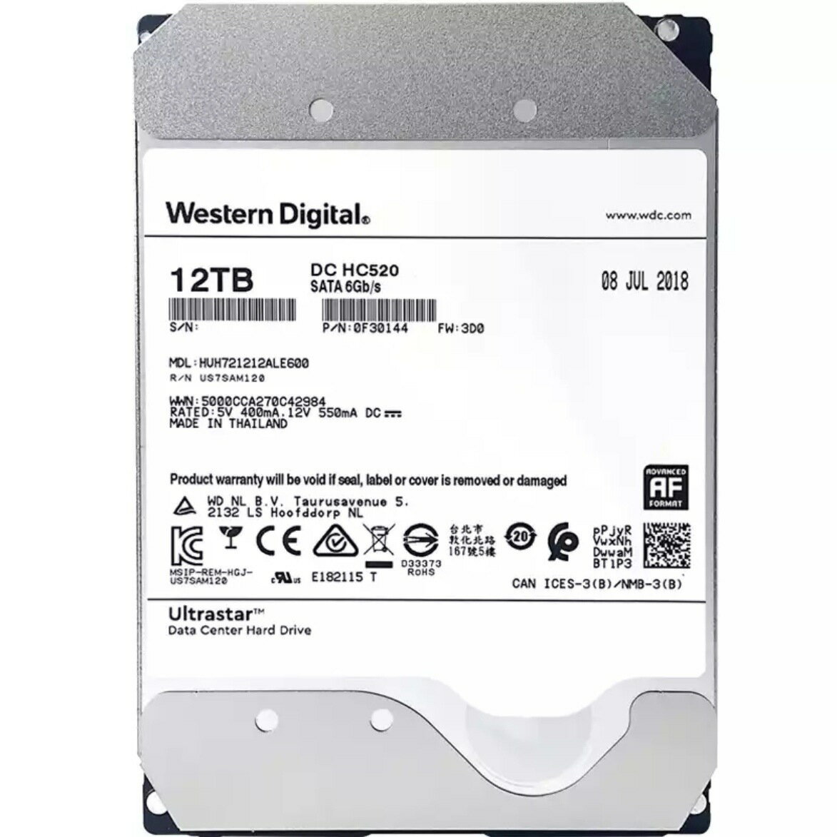 WD 西數 12T 14T 16T 18T 7200轉 企業級 伺服器 機械硬碟 NAS【北歐家居生活】