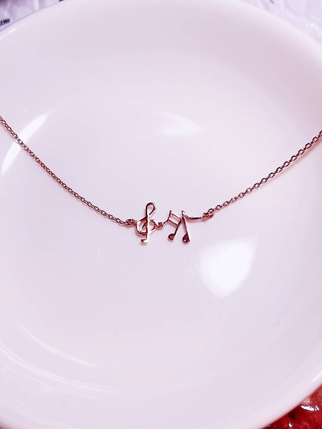 現貨專區｜樂聲響起．鎖骨鍊(nkbp20)｜送禮精選店家★Reyna jewelry 女王飾品