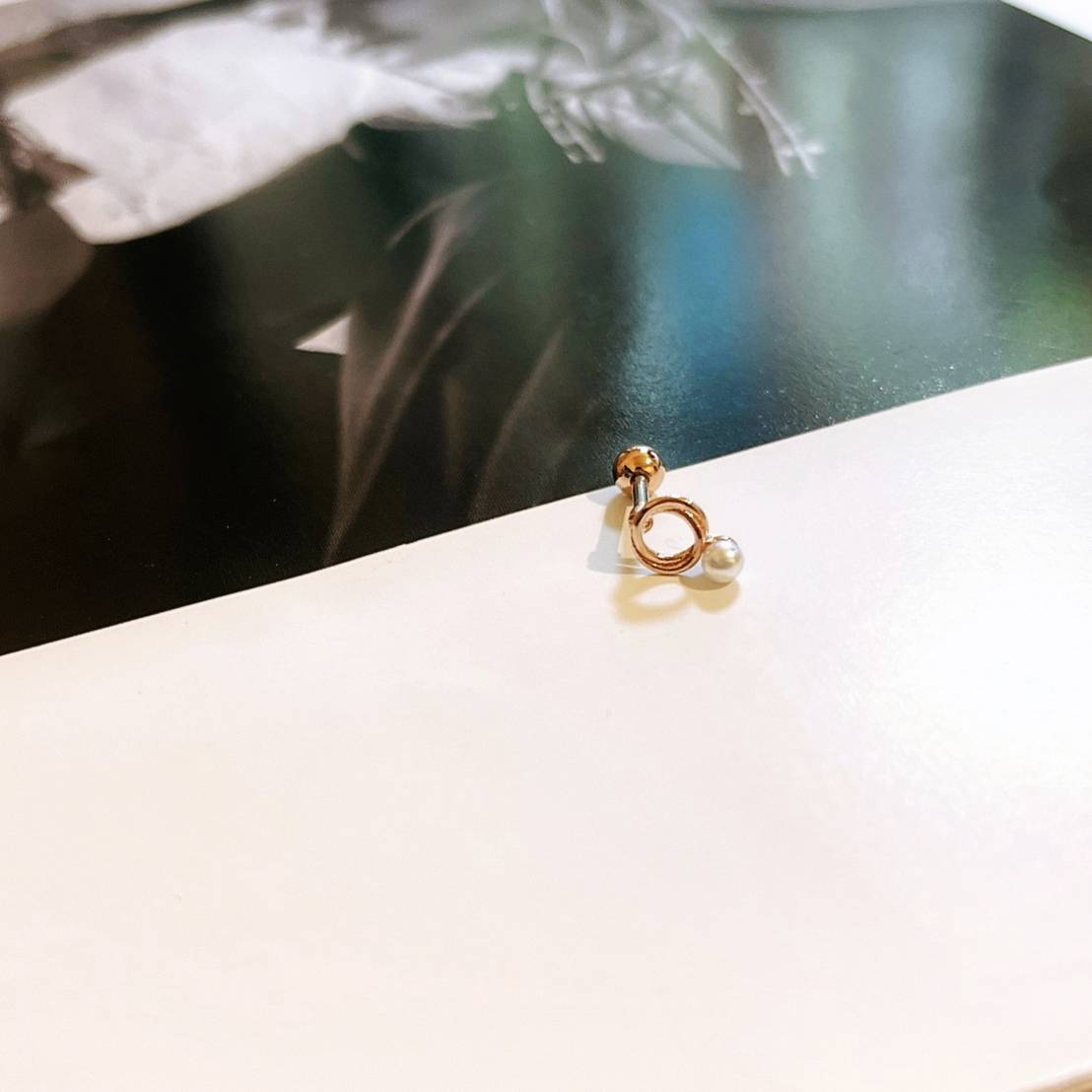 現貨專區｜微圈醫療鋼單支耳環(BPE47)｜送禮精選店家★Reyna jewelry 女王飾品