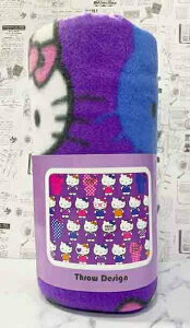 【震撼精品百貨】Hello Kitty 凱蒂貓 三麗鷗 kitty 日本毛毯&被子(薰衣草)紫*11524 震撼日式精品百貨