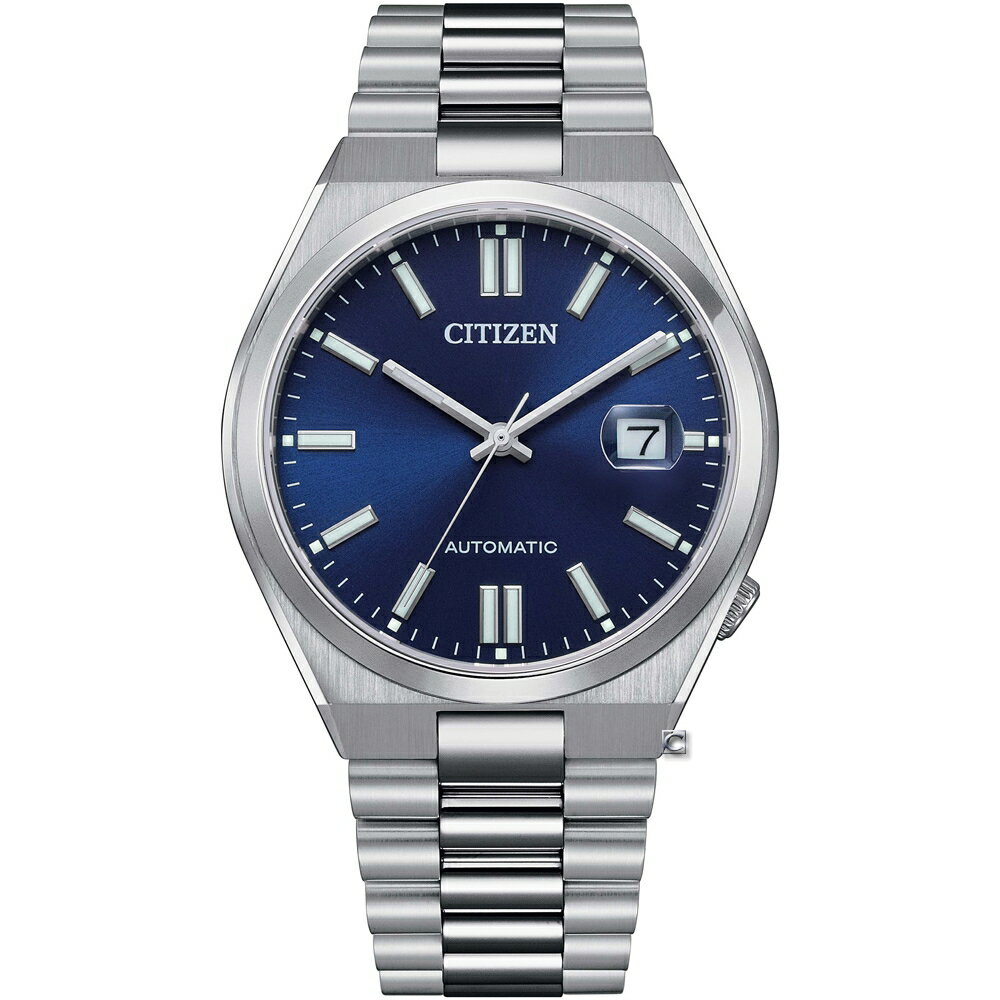CITIZEN 星辰錶 Mechanical聖誕節推薦款機械腕錶(NJ0150-81L)-40mm-藍面鋼帶【刷卡回饋 分期0利率】【APP下單點數13倍送】