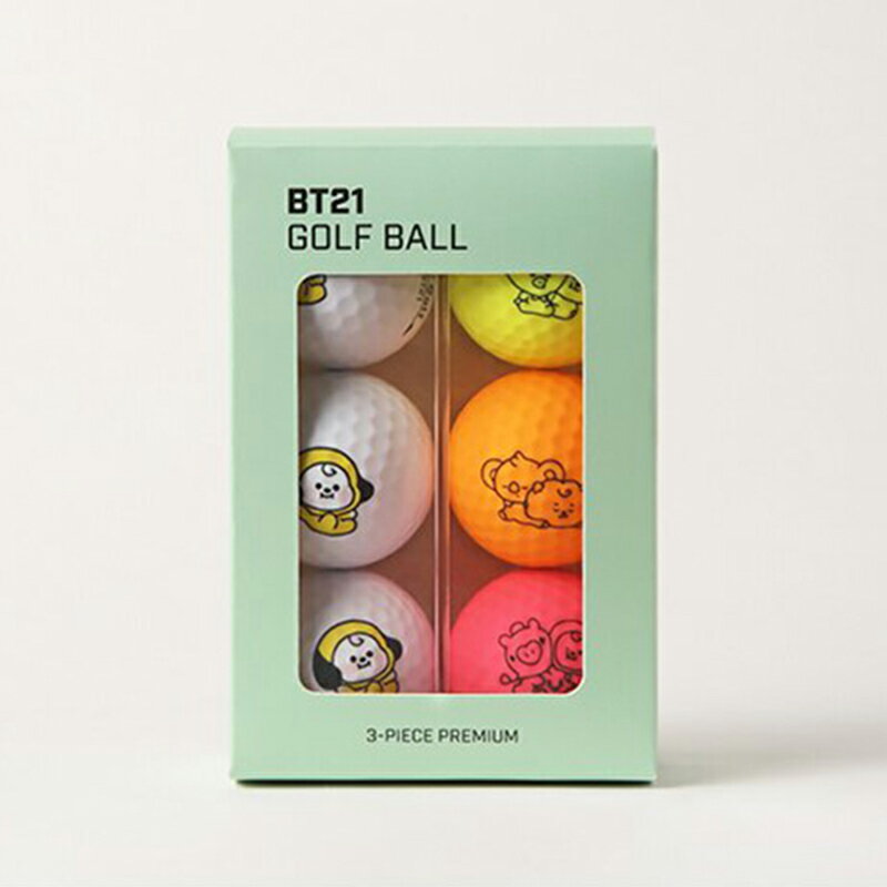 現貨 官方代理【BT21 BABY GOLF】CHIMMY GOLF BALL SET (6 BALLS) 高爾夫球 6顆 韓國原廠【正元精密】