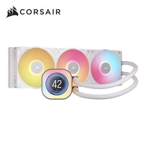 CORSAIR 海盜船 iCUE LINK TITAN LCD 360 RGB CPU水冷散熱器 白原價 6990 (省 1400)