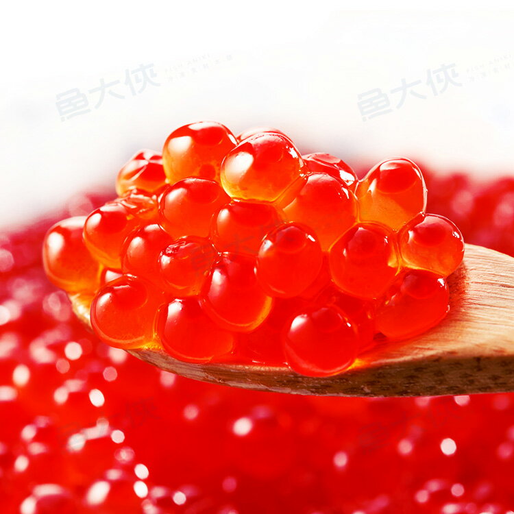 大豐-紅鮭-醬油漬鱒魚卵/紅鮭魚卵(500g/盒)#紅鮭-1J7A【魚大俠】FF1077