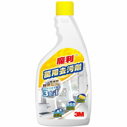 3M 魔利萬用去汙劑 補充瓶 500ml