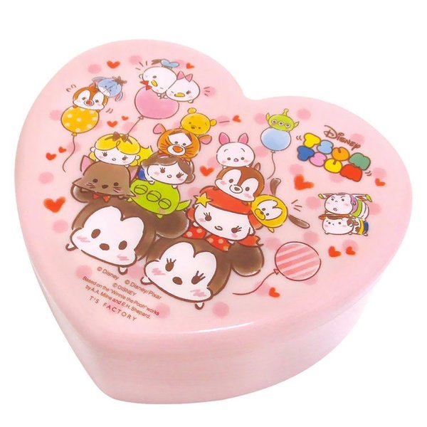 大賀屋 日貨 TSUM 飾品盒 鏡子 珠寶盒 化妝鏡 收納盒 化妝盒 盒 Disney 迪士尼 正版 J00017115