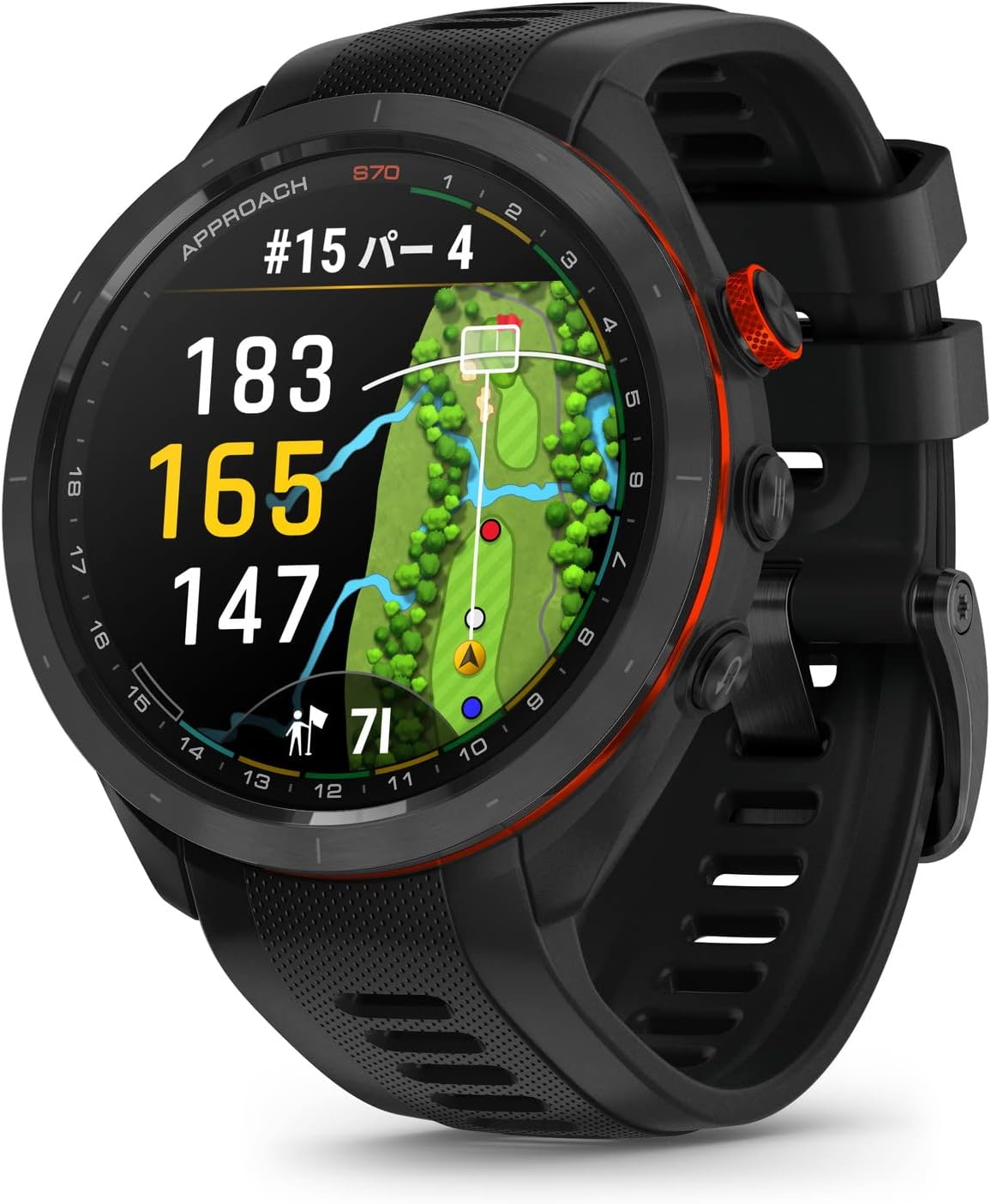 GARMIN 智慧腕錶 Approach S70 47mm 黑色 42mm 灰色 日本正規品代購