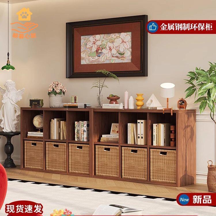 免運 格子櫃 收納櫃 儲物櫃 置物櫃 卡萊克格子櫃鐵藝書架鋼制格子櫃組合模組書櫃電視收納櫃置物架 廠家直銷sybh