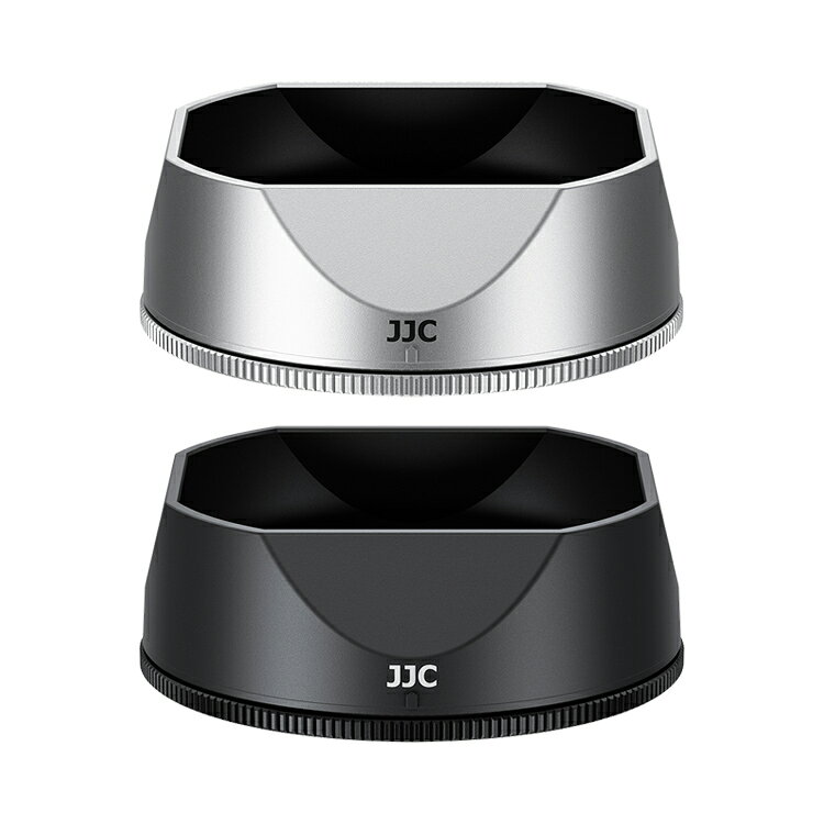 EC數位 JJC LH-JXF23M2 鏡頭遮光罩 BLACK SILVER 富士 Fujifilm 方形遮陽罩 黑銀