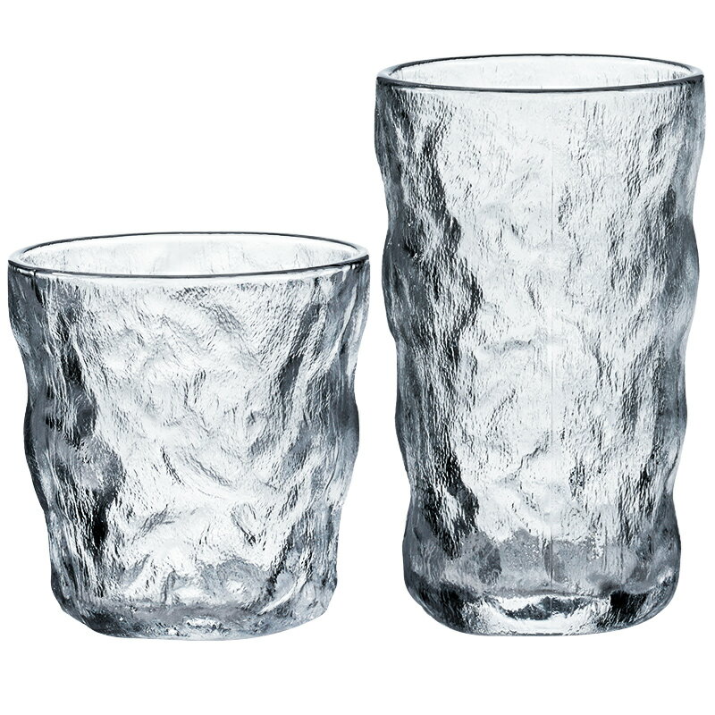 冰川杯家用透明玻璃杯