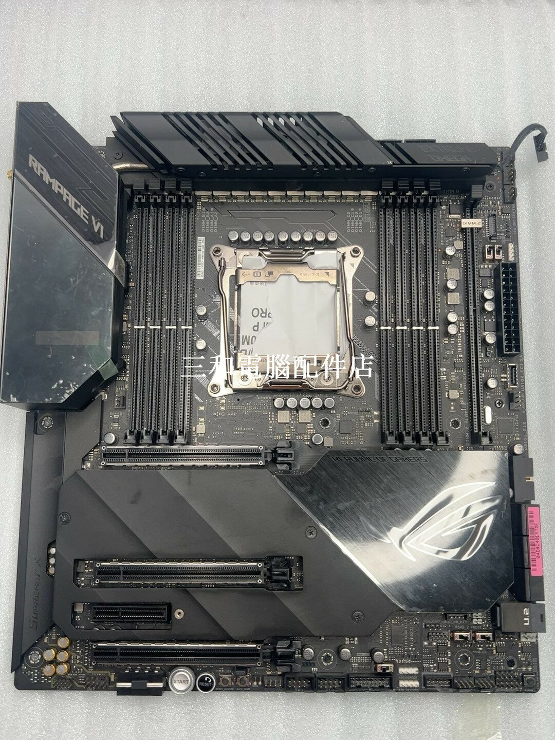 華碩 ROG RAMPAGE VI EXTREME 主機板 實拍 所見即所得 實力玩家專屬 快速發貨 官方質保 店保服務