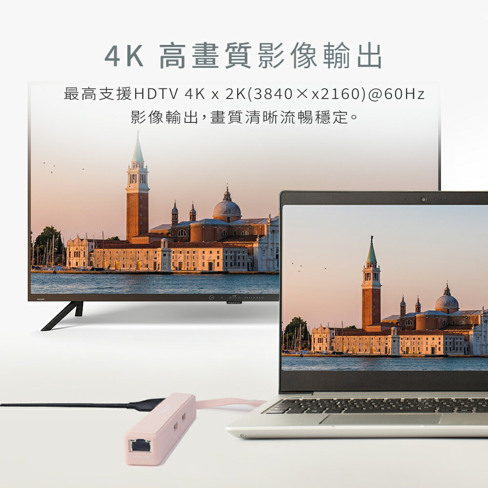 KINYO/耐嘉/六合一多功能擴充座/KCR-518/hub/集線器/PD快充/100w/type-c/otg/hdmi 8