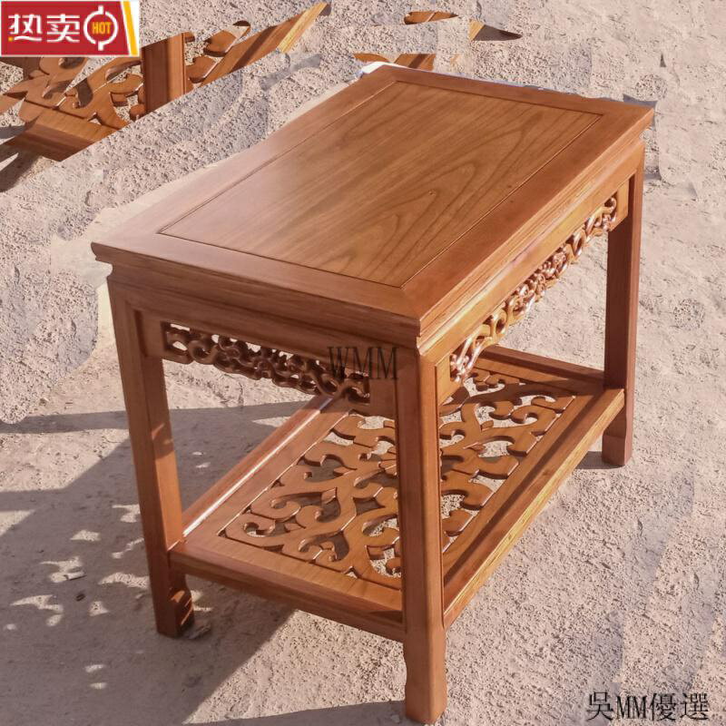 開發票 茶幾 日式茶幾 全實木小桌子 客廳中式放茶具水壺 奇石功夫茶具桌子 沙髮邊幾 小茶幾
