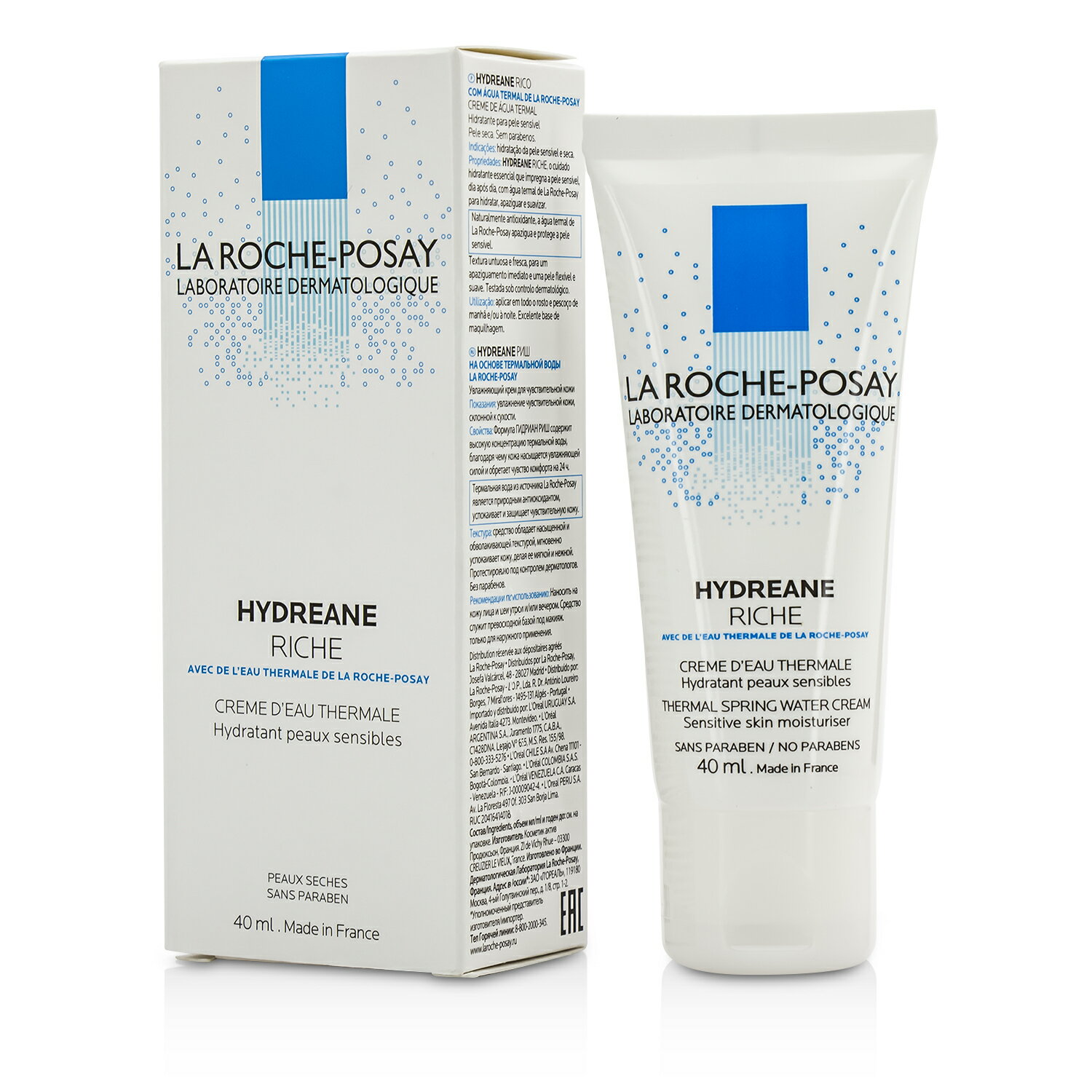 理膚寶水 La Roche Posay - 敏感肌保濕面霜Hydreane Thermal Spring Water Cream Sensitive Skin Moisturizer - 滋潤型