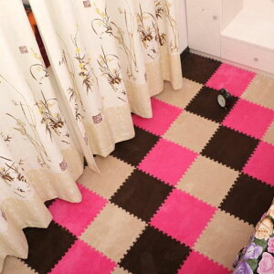 兒童拼圖地毯臥室滿鋪房間床邊毛毯可手洗客廳茶幾毯拼接泡沫地墊MBS 【麥田印象】